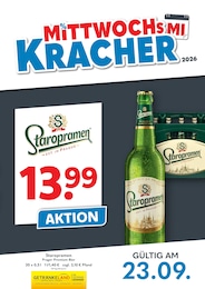 Aktueller Getränkeland Prospekt (Rostock) Getränkeland Prospekt "Die Getränkekönner" mit 1 Seiten (Rostock)