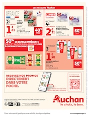 Eau Minérale Angebote im Prospekt "FÊTONS PÂQUES" von Auchan Hypermarché Eau Minérale Angebote im Prospekt "FÊTONS PÂQUES" von Auchan Hypermarché auf Seite 48