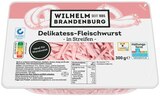 Delikatess-Fleischwurst in Streifen von Wilhelm Brandenburg im aktuellen REWE Prospekt für 2,59 €