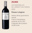 2020 Pessac-Léognan - Les Demoiselles de Larrivet Haut-Brion dans le catalogue Monoprix Dragon