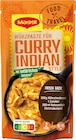 Fix Spaghetti Bolognese, Würzpaste für Curry Indian Style von Maggi im aktuellen REWE Prospekt