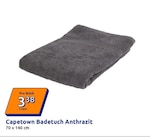 Capetown Badetuch Anthrazit im aktuellen Action Prospekt für 3,38 €