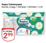 Toilettenpapier Angebote von Regina bei GLOBUS Erfurt für 2,99 €