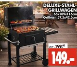 Deluxe-Stahl-Grillwagen im Angebot bei Wreesmann in Cottbus Deluxe-Stahl-Grillwagen Angebote bei Wreesmann Cottbus für 149,00 €
