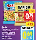 Fruchtgummi von Haribo für 0,69 € bei E center im Angebot Fruchtgummi von Haribo im aktuellen E center Prospekt