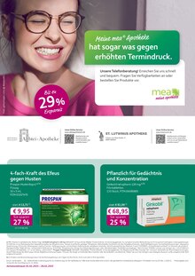 mea - meine apotheke Prospekt Unsere Februar-Angebote mit 4 Seiten