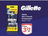 Aktuelle Rasierer Angebote bei GLOBUS in Braunschweig Aktuelles Blue 3 Smooth Einwegrasierer Angebot bei GLOBUS in Braunschweig ab 3,29 €