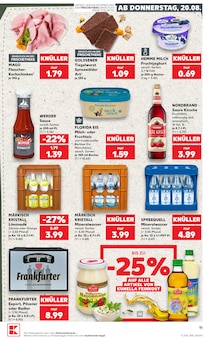 Bier im Kaufland Prospekt "Hier bin ich richtig" mit 52 Seiten (Eberswalde)