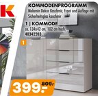 KOMMODENPROGRAMM Angebote bei Möbel Kraft Falkensee für 399,00 €