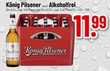 König Pilsener auch Alkoholfrei im Angebot bei Trinkgut in Oberursel König Pilsener auch Alkoholfrei Angebote von König Pilsener bei Trinkgut Oberursel für 11,99 €