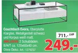Aktuelles Couchtisch Evora Angebot bei Zurbrüggen in Oldenburg ab 249,00 €