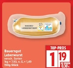 Leberwurst von Bauerngut im aktuellen EDEKA Prospekt
