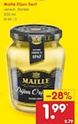 Dijon-Senf von Maille für 1,99 € bei Netto Marken-Discount im Angebot Dijon-Senf von Maille im aktuellen Netto Marken-Discount Prospekt