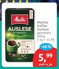 Kaffee Auslese von Melitta für 5,99 € bei budni im Angebot Kaffee Auslese von Melitta im aktuellen budni Prospekt