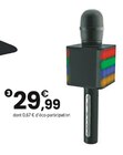 Micro bluetooth - JouéClub Micro bluetooth à 29,99 € dans le catalogue JouéClub