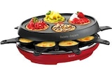 Raclette Tefal COLORMANIA 8 Personnes + Fonction Crêpière RE310512 - Tefal dans le catalogue Darty