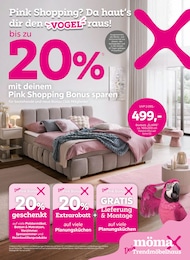 mömax Prospekt für Obernzell mit 16 Seiten mömax Prospekt für Obernzell: "Pink Shopping? Da haut‘s dir den Vogel raus!", 16 Seiten, 24.08.2026 - 30.08.2026