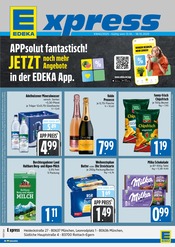 Aktueller E xpress Prospekt mit Wasser, "SPAREN IST APP SACHE", Seite 1