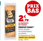 Préfou - Paso à 2,79 € dans le catalogue U Express