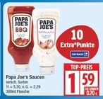 Papa Joe's Saucen von Papa Joe's für 1,59 € bei EDEKA im Angebot Papa Joe's Saucen von Papa Joe's im aktuellen EDEKA Prospekt