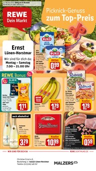 Bier im aktuellen REWE Prospekt (Lünen) Bier im REWE Prospekt "Dein Markt" mit 33 Seiten (Lünen)