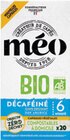 Capsules Bio décaféiné Home compost - Méo en promo chez Monoprix Arles à 5,62 €