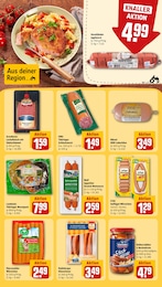 REWE Leberkaese im Prospekt 