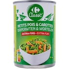 Petits pois carottes - CARREFOUR CLASSIC' dans le catalogue Carrefour