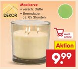 Aktuelles Maxikerze Angebot bei Netto Marken-Discount in Düsseldorf ab 9,99 €