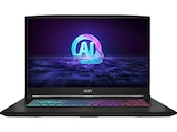 Katana A17 AI B8VF-878, Gaming Notebook, mit 17,3 Zoll Display, AMD Ryzen™ 7,8845HS Prozessor, 16 GB RAM, 1 TB SSD GeForce RTX™ 4060, Schwarz, Windows 11 (64 Bit) von MSI im aktuellen MediaMarkt Saturn Prospekt für 1.199,00 €