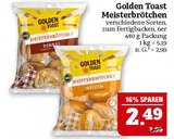 Meisterbrötchen Angebote von Golden Toast bei Marktkauf Fürth für 2,49 €