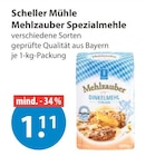 Mehlzauber Spezialmehle von Scheller Mühle im aktuellen V-Markt Prospekt für 1,11 €