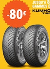 Promo Jusqu'à 80€ d'avantage immédiat sur les gammes été, hiver et 4 saisons de la marque Kumho TIre à  dans le catalogue E.Leclerc à La Chaux