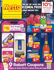 Netto Marken-Discount Heinrichsruh Prospekt der aktuellen Woche, gültig von 15.12.2025 bis 20.12.2025 Aktueller Netto Marken-Discount Heinrichsruh Prospekt "Aktuelle Angebote" mit 64 Seiten