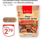 Aktuelles Honig-Pfefferkuchenspitzen mit Erdbeerfruchtfüllung Angebot bei GLOBUS in Leipzig ab 2,79 €