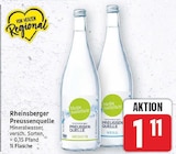 Medium von Rheinsberger Preussenquelle für 1,11 € bei E center im Angebot Medium von Rheinsberger Preussenquelle im aktuellen E center Prospekt