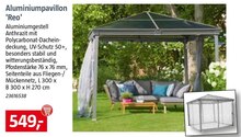 Aluminiumpavillon 'Reo' bei BAUHAUS in Duisburg Aluminiumpavillon 'Reo' im Angebot bei BAUHAUS Duisburg für 549,00 €