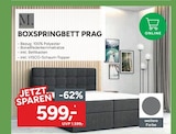 Aktuelles Boxspringbett Prag Angebot bei Marktkauf in Reutlingen ab 599,00 €