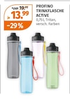 Trinkflasche Active von Profino für 13,99 € bei Müller im Angebot Trinkflasche Active von Profino im aktuellen Müller Prospekt