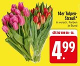 14er Tulpenstrauß von  im aktuellen EDEKA Prospekt für 4,99 €