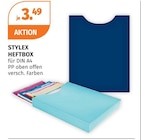 HEFTBOX von STYLEX für 3,49 € bei Müller im Angebot HEFTBOX von STYLEX im aktuellen Müller Prospekt