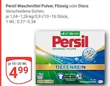 Waschmittel Pulver im Angebot bei GLOBUS in Wiesbaden Waschmittel Pulver Angebote von Persil bei GLOBUS Wiesbaden für 4,99 €