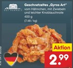 Geschnetzeltes 'Gyros Art' Angebote von Gut Ponholz bei Netto Marken-Discount Oberhausen für 2,99 €