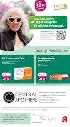 Apotheke Prospekt von mea - meine apotheke in Ravensburg Aktueller mea - meine apotheke Apotheken Prospekt für Ravensburg: Unsere Juli-Angebote mit 4} Seiten, 01.07.2025 - 31.07.2025