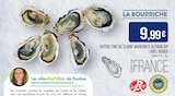 Huître Fine de Claire Marennes Oléron IGP Label Rouge - Supermarchés Match à Roubaix Huître Fine de Claire Marennes Oléron IGP Label Rouge en promo chez Supermarchés Match Roubaix à 9,99 €