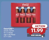 Aktuelle Coca Cola Angebote bei combi in Ahlen Aktuelles versch. Sorten Angebot bei combi in Ahlen ab 11,99 €