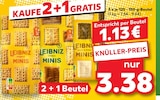 Minis Butterkekse, Choco oder Black & White von Leibniz im aktuellen Kaufland Prospekt für 3,38 €