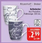 Kaffeebecher Angebote von Ritzenhoff & Breker bei Marktkauf Hof für 2,99 €