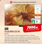 Tv qd mini-led 4k - TCL - Extra à Strasbourg Tv qd mini-led 4k - TCL en promo chez Extra Strasbourg à 799,90 €