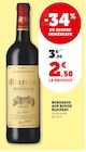 Bordeaux AOP Rouge - Blaissac - Hyper U à Tinqueux Bordeaux AOP Rouge - Blaissac en promo chez Hyper U Tinqueux à 2,50 €